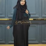 Contrasted Kaftan V4