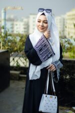 Egyptian Embroidery Abaya V4 - Image 3