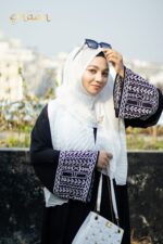 Egyptian Embroidery Abaya V4 - Image 4
