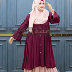 Fatimah Tops with Frill Skirt