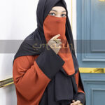 Contrasted Kaftan