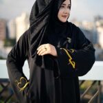 Calligraphy Abaya Hoob
