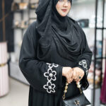 Embro Karchupi Abaya - Muslimah