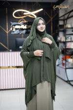 Zipper Cape with Inner Abaya - Image 7