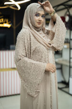 Dubai Imported Pearl Abaya - Image 3