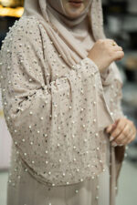 Dubai Imported Pearl Abaya - Image 2