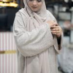 Dubai Imported Zircon Abaya