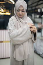 Dubai Imported Zircon Abaya