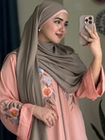 Embroidered Abaya Kafiyah