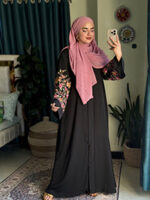 Embroidered Abaya: Kashaf - Image 3