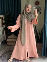 Embroidered Abaya Kafiyah - Image 3
