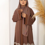 Nooren Karchupi Embroidered Abaya