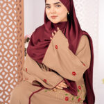 Bismal Embroidered Karchupi Abaya