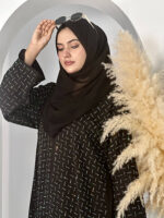 Dubai Imported Zircon Abaya
