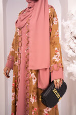 Rayana Printed Abaya - Image 6