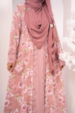Rayana Printed Abaya - Image 4