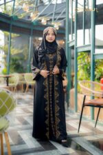 Roza Karchupi Abaya Set - Image 5