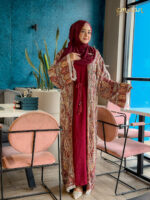 Dubai Imported Pashmina Abaya - Image 4