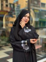 Dubai Imported Karchupi Bow Abaya