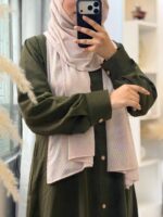 Zaffran Cotton Formal Abaya - Image 2