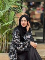 Dubai Imported Velvet Abaya