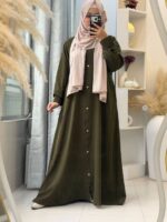 Zaffran Cotton Formal Abaya