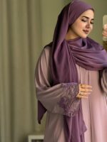 Lilora Embroidery Cutwork Abaya