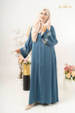 Embroidered Abaya -Hoor - Image 3
