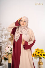 Liyana Contrasted Abaya