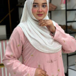 Pink Lily Abaya with CEY Inner